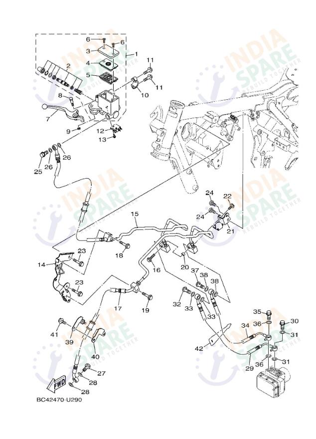 FRONT MASTER CYLINDER